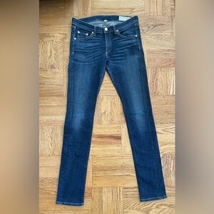 Rag and Bone Clean Charin Wash Skinny Jeans, Women’s Size 28, EUC